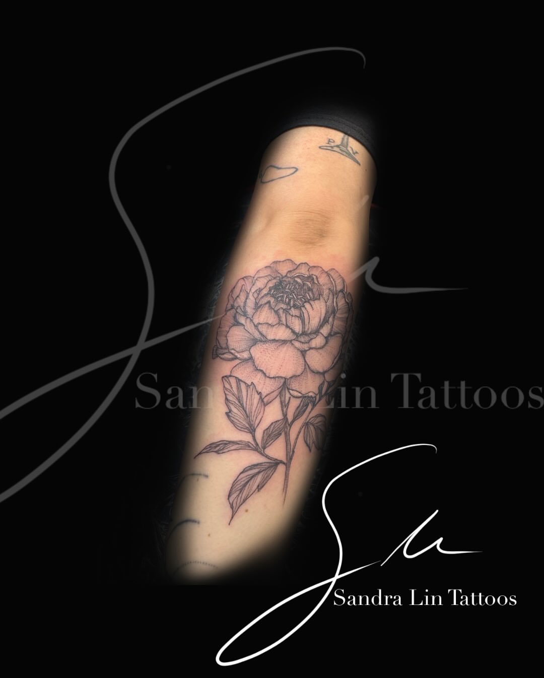 Tattoo by @_sandralintattoos — black_and_grey