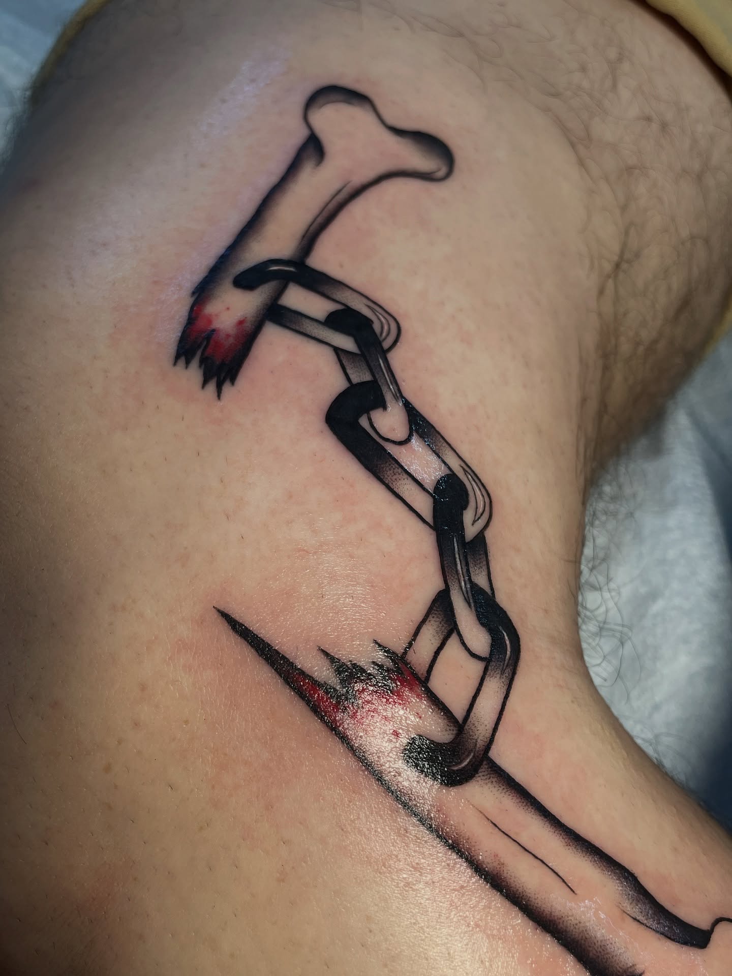 Tattoo by @skullinkmarie β black_and_grey