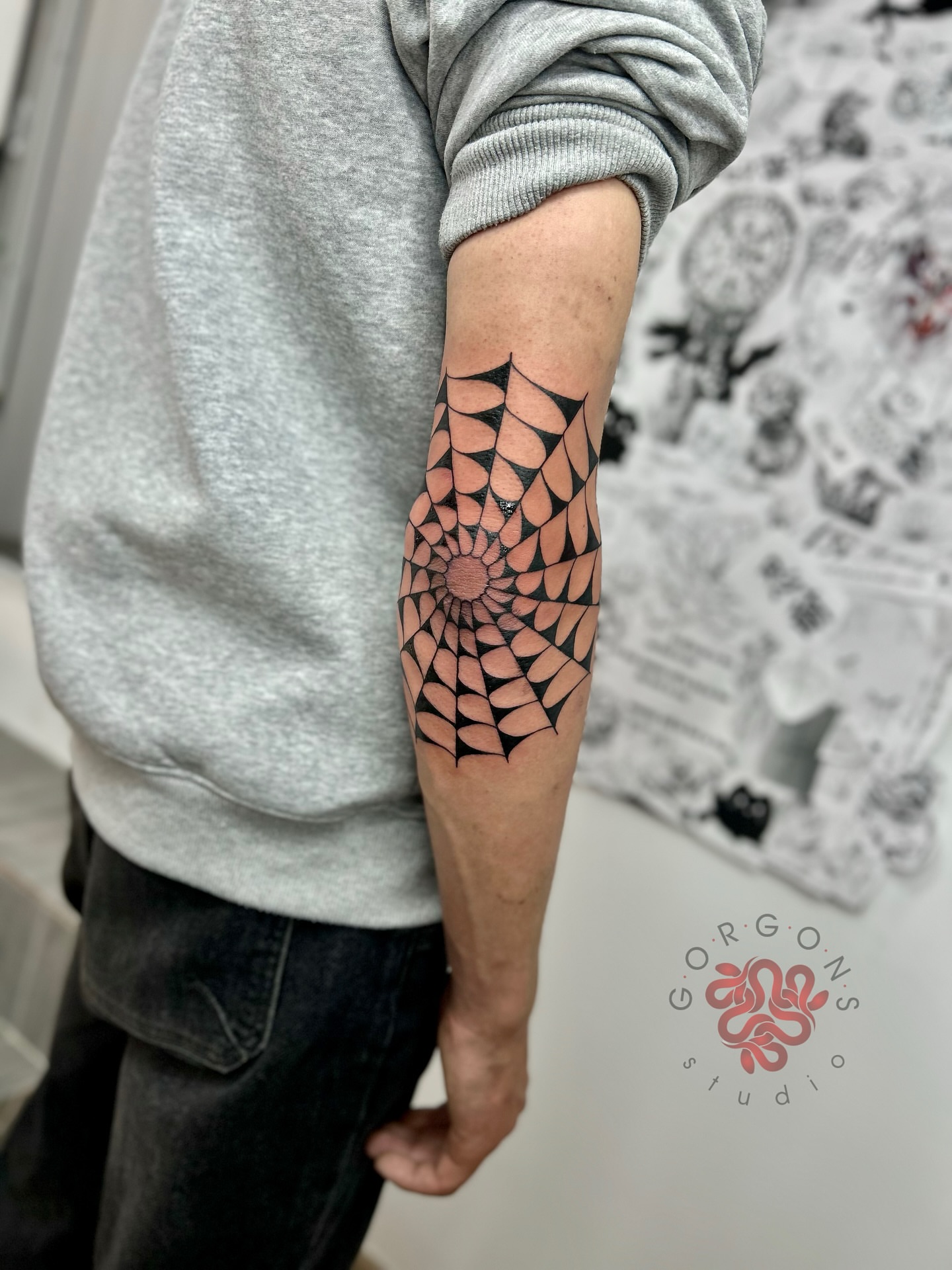 Tattoo by @tygydyk_tattoo — geometric