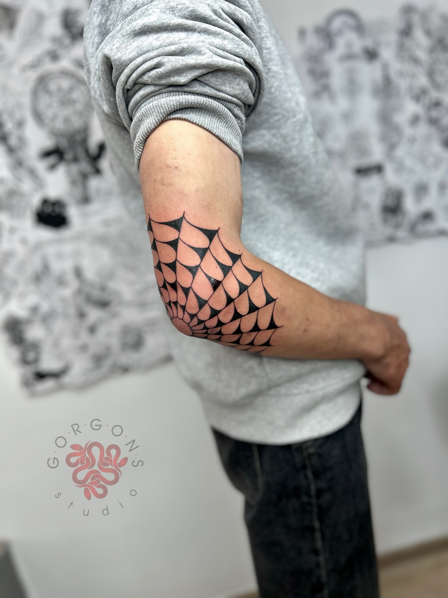 Tattoo by @tygydyk_tattoo — geometric