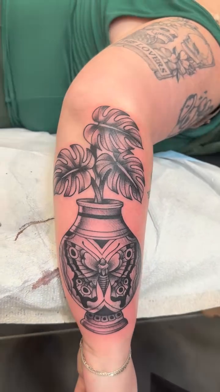 Tattoo by @jameemelvintattoos — black_and_grey, realism