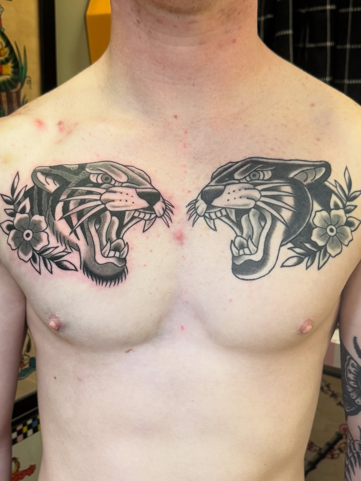 Tattoo by @yummytree โ american_traditional, black_and_grey