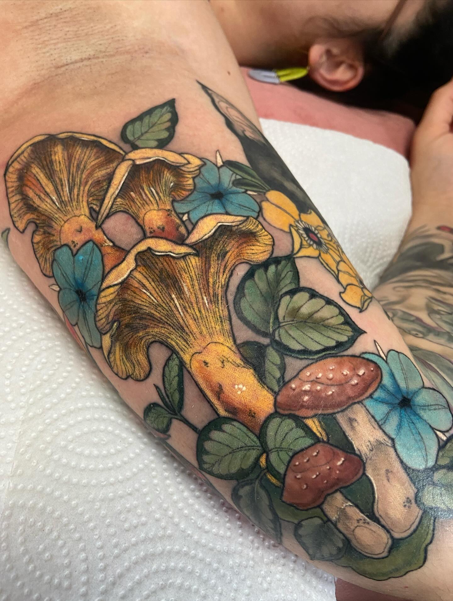 Tattoo by @marinamaytattoos — watercolor