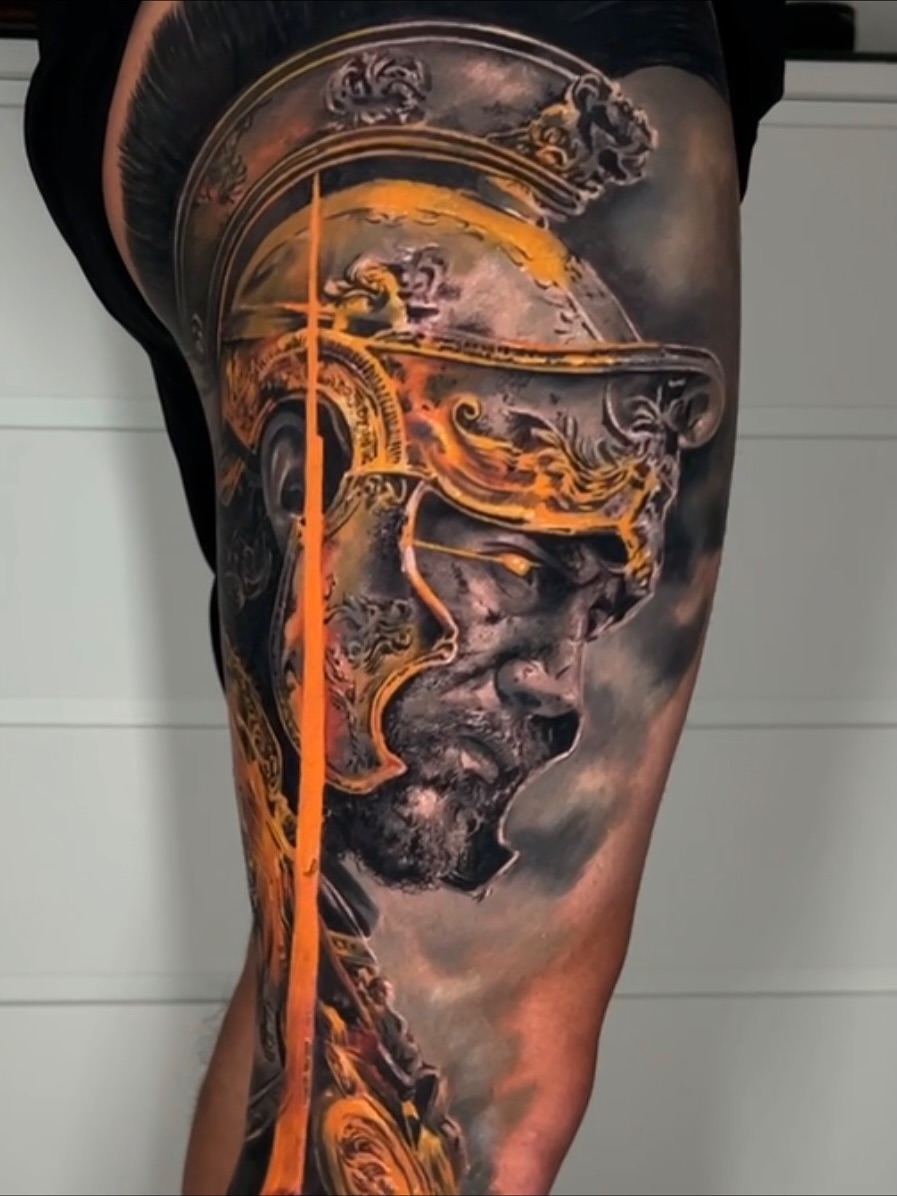 Tattoo by @nestorpalaciostattoo — realism, dark_realism