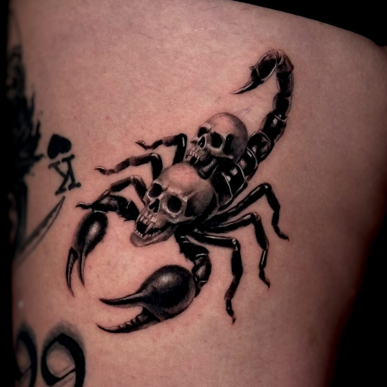 Tattoo by @weaponized_onion — black_and_grey, realism