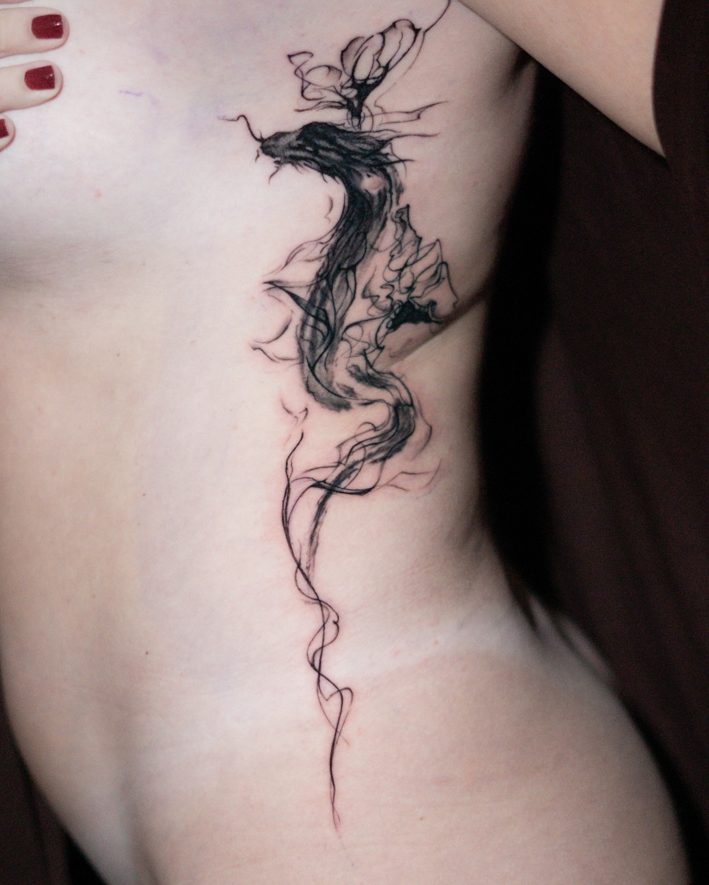 Tattoo by @mike.fd.tattoos — black_and_grey, dotwork