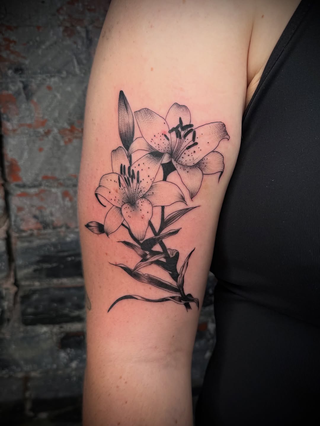 Tattoo by @tattoos.stephanie — black_and_grey, realism