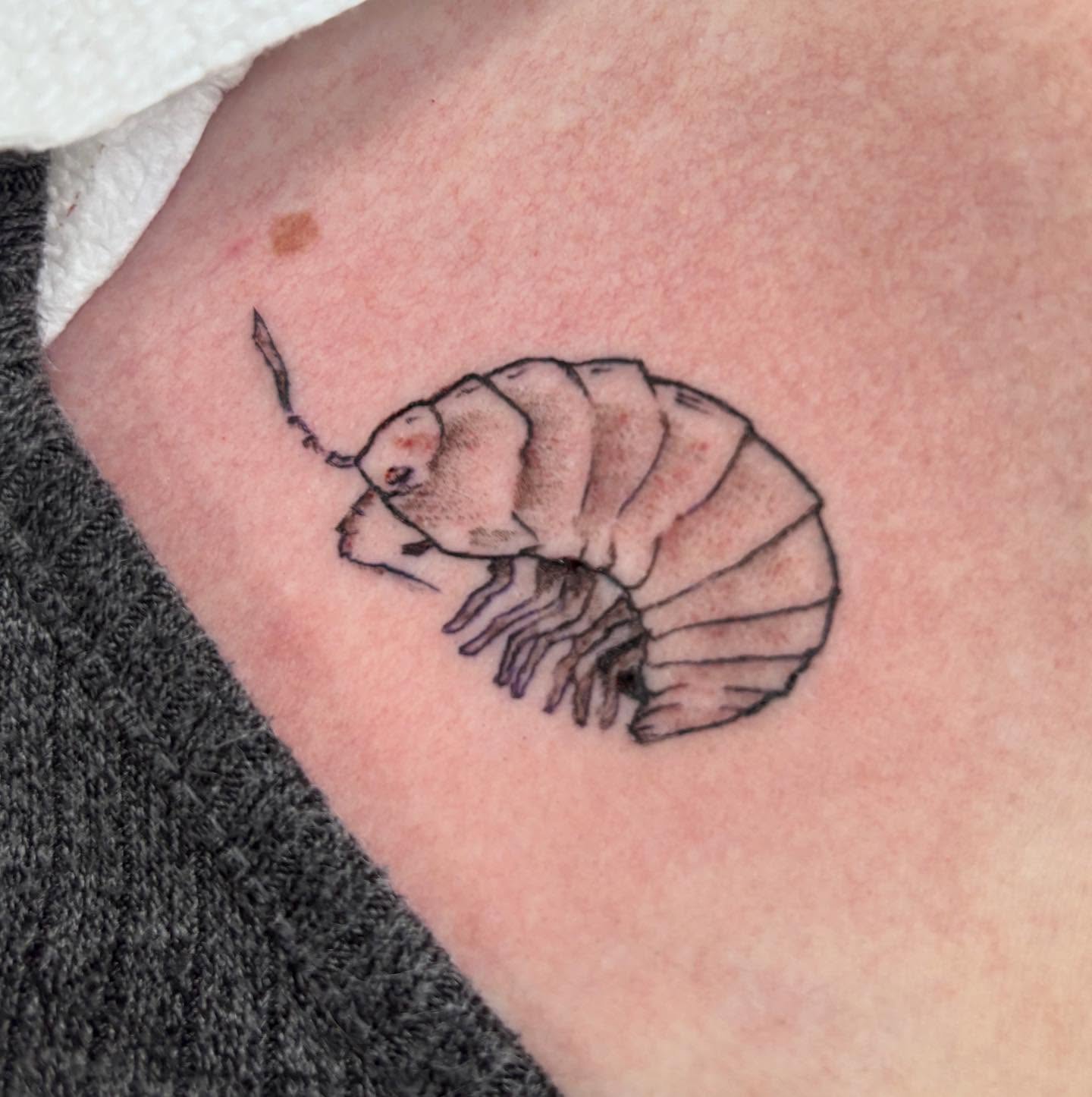 Tattoo by @brieowth — black_and_grey