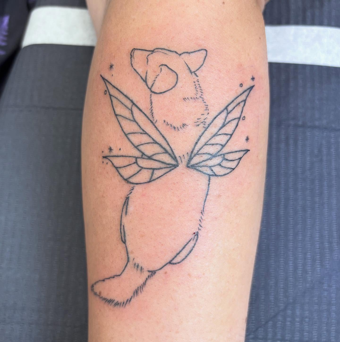Tattoo by @brieowth — geometric