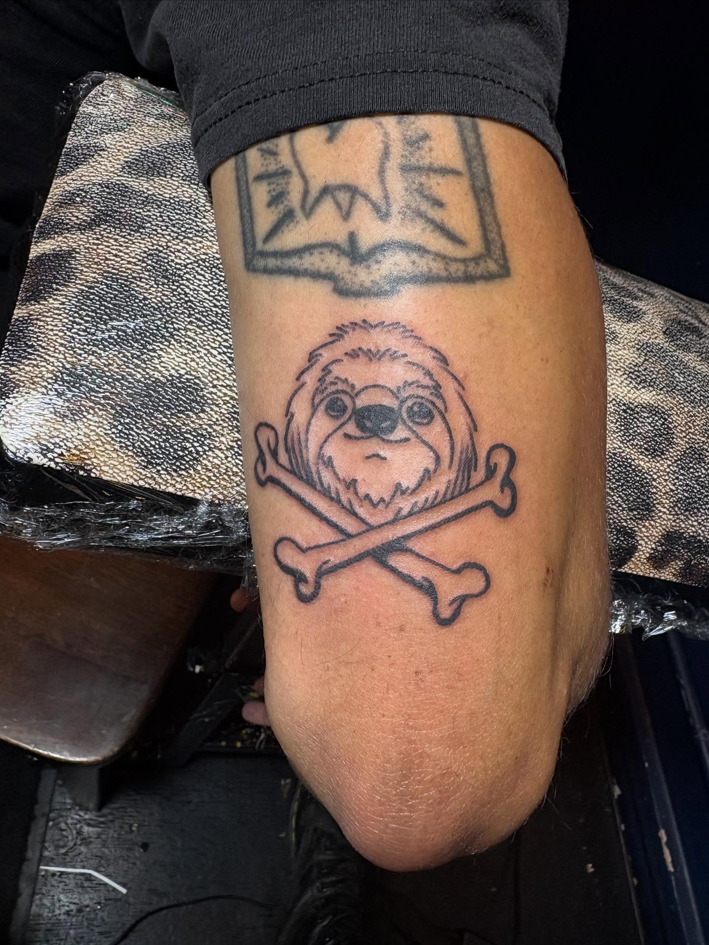 Tattoo by @turkeybasturz — black_and_grey