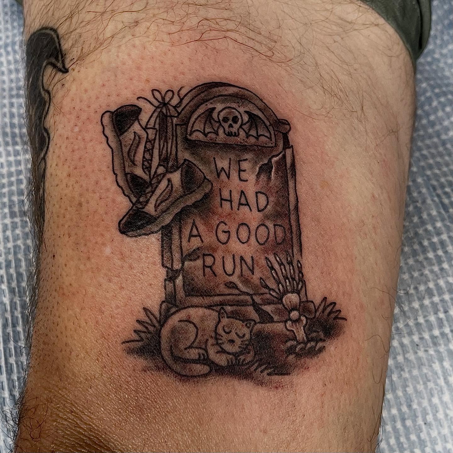 Tattoo by @agirlnamed_sue — black_and_grey, realism