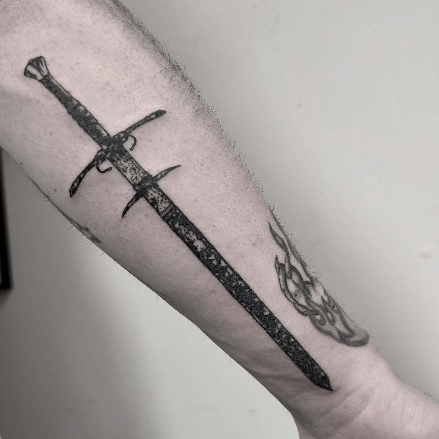 Tattoo by @gutsandink — black_and_grey