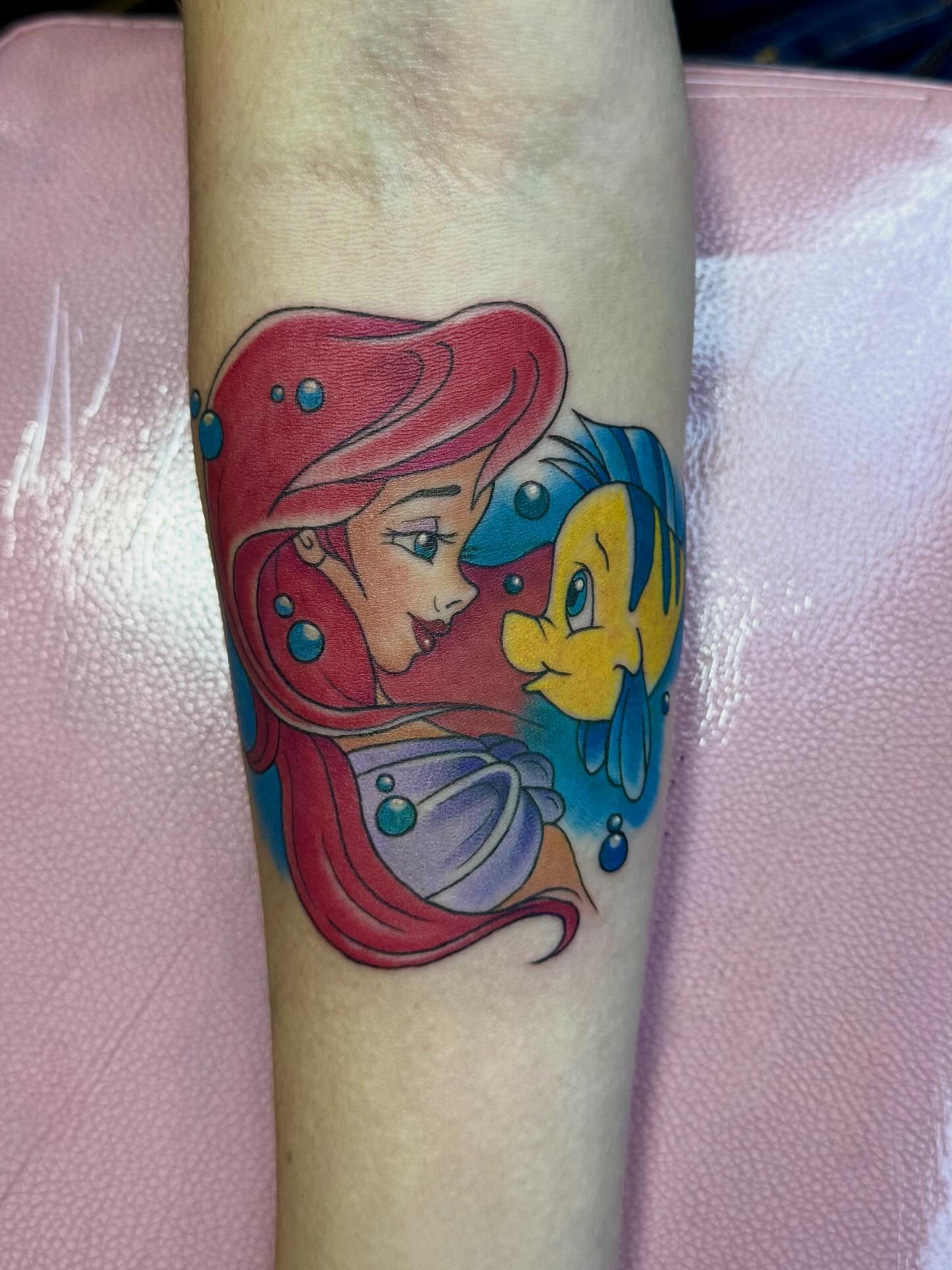 Tattoo by @kaliirisart — illustrative