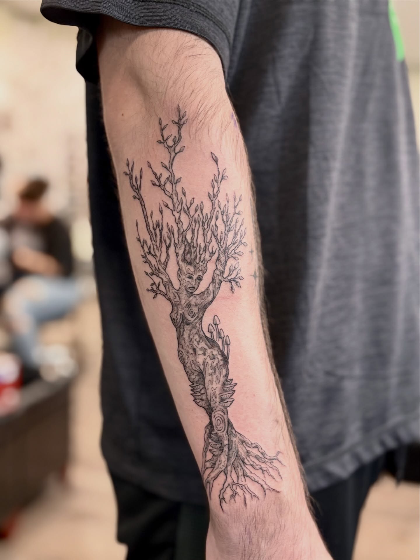 Tattoo by @sagerayink — black_and_grey