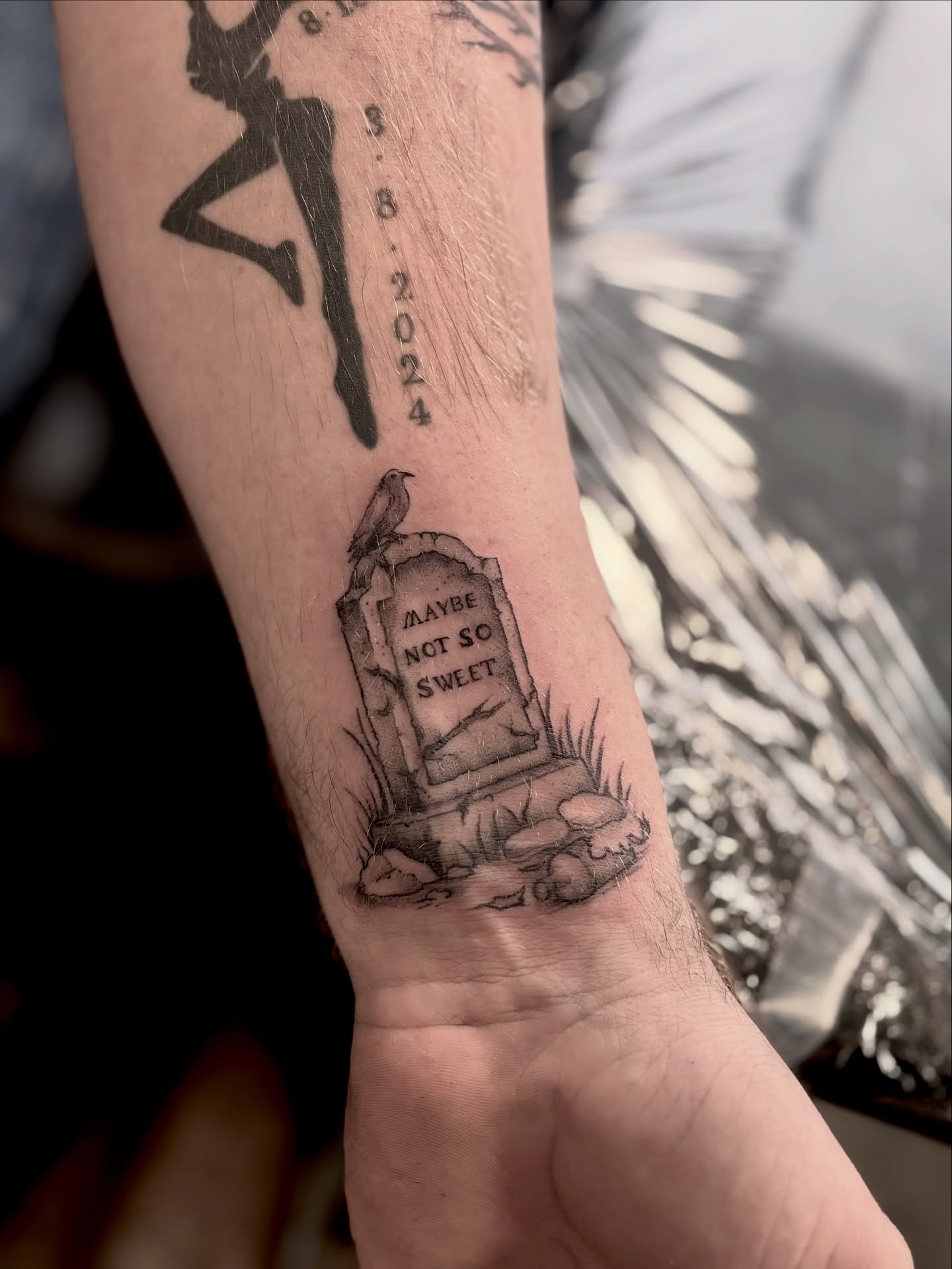 Tattoo by @sagerayink — black_and_grey, realism