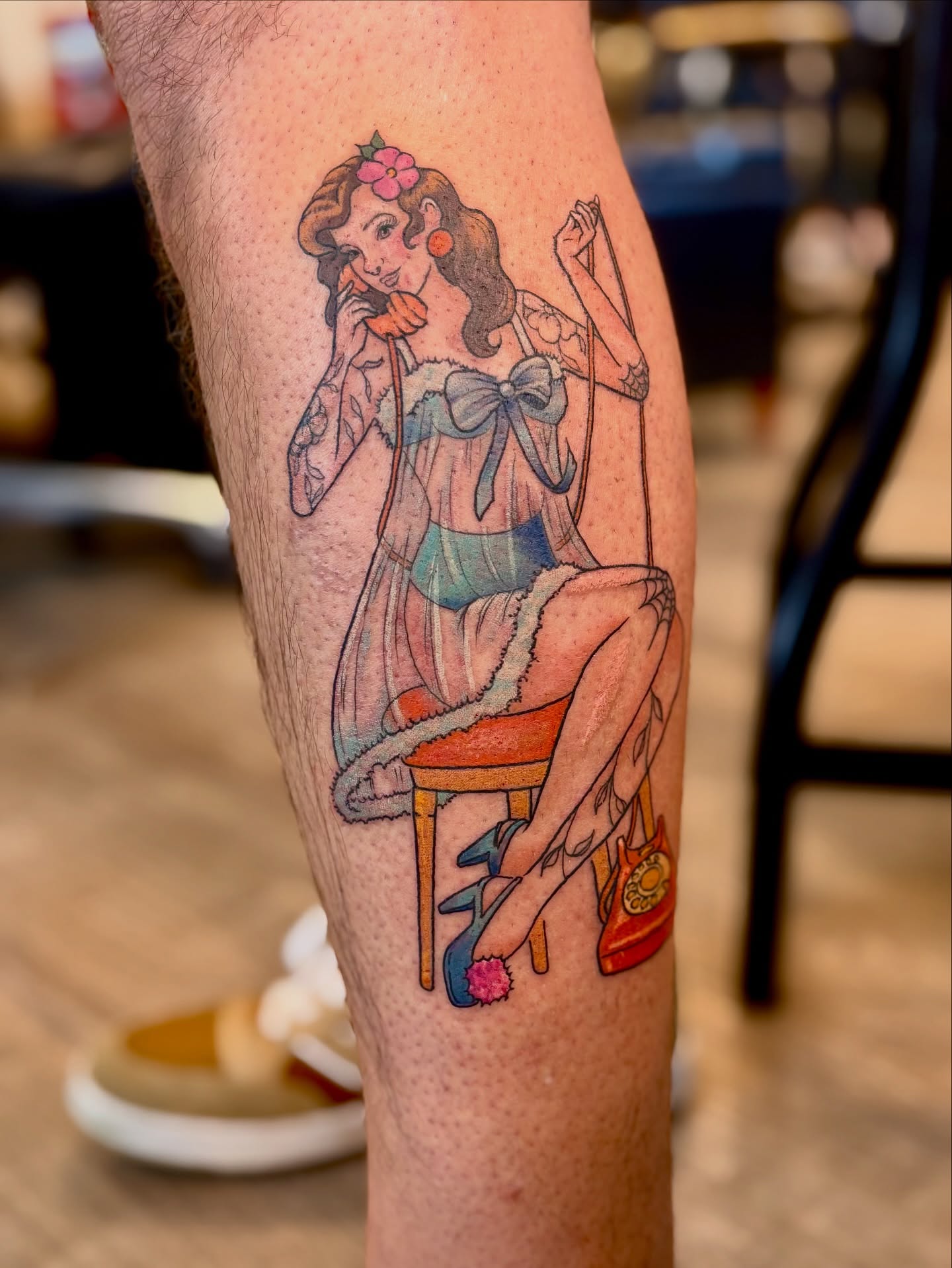Tattoo by @sagerayink — american_traditional, illustrative