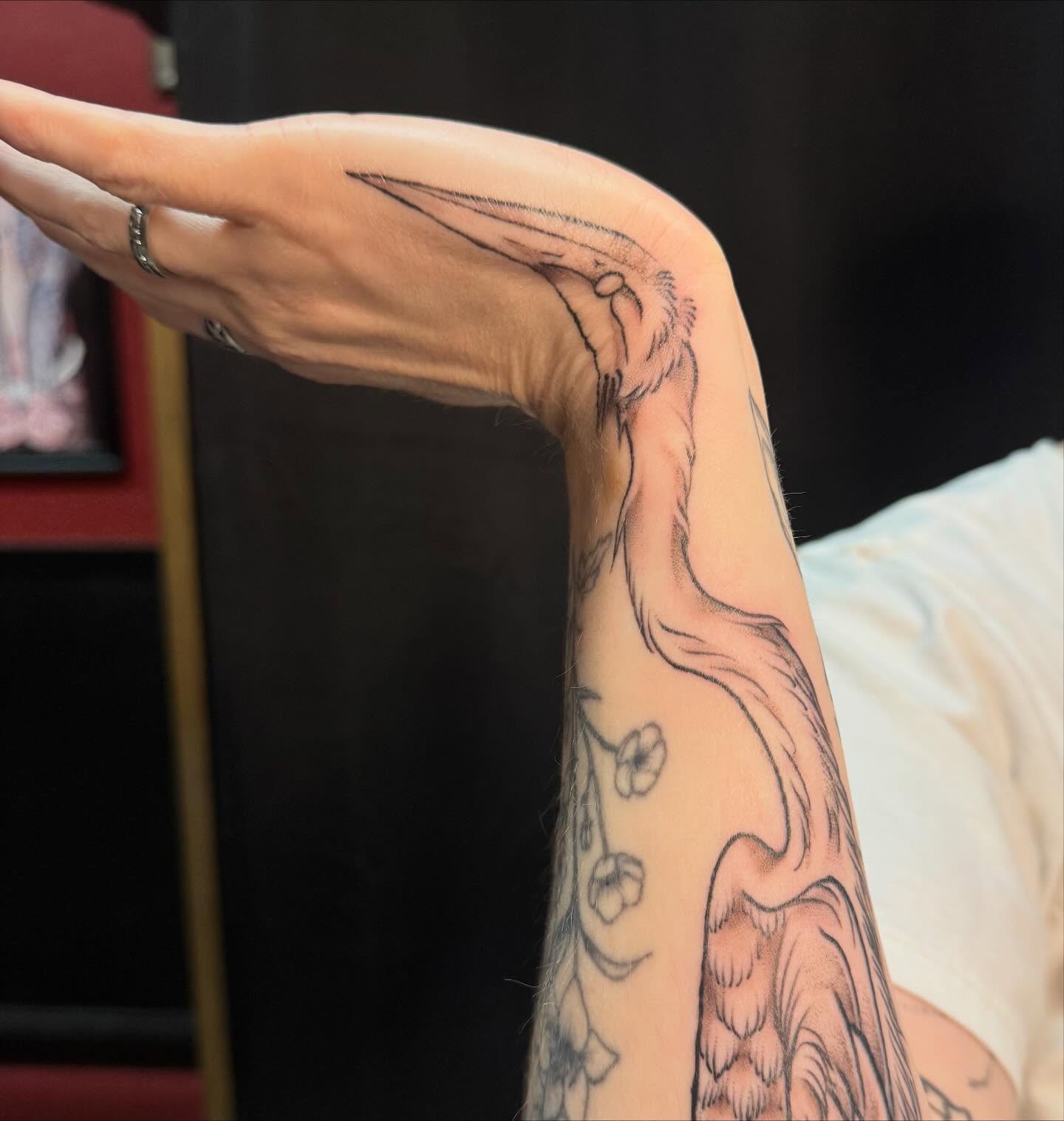 Tattoo by @angeltiburona — black_and_grey