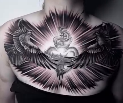 Tattoo by @yowmadfboy — black_and_grey, realism