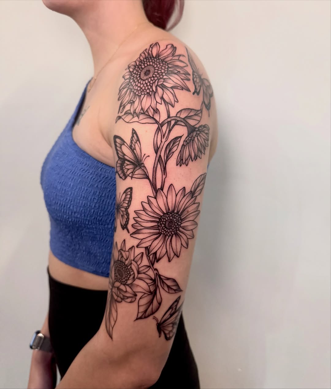 Tattoo by @gailtattoos — fine_line, black_and_grey