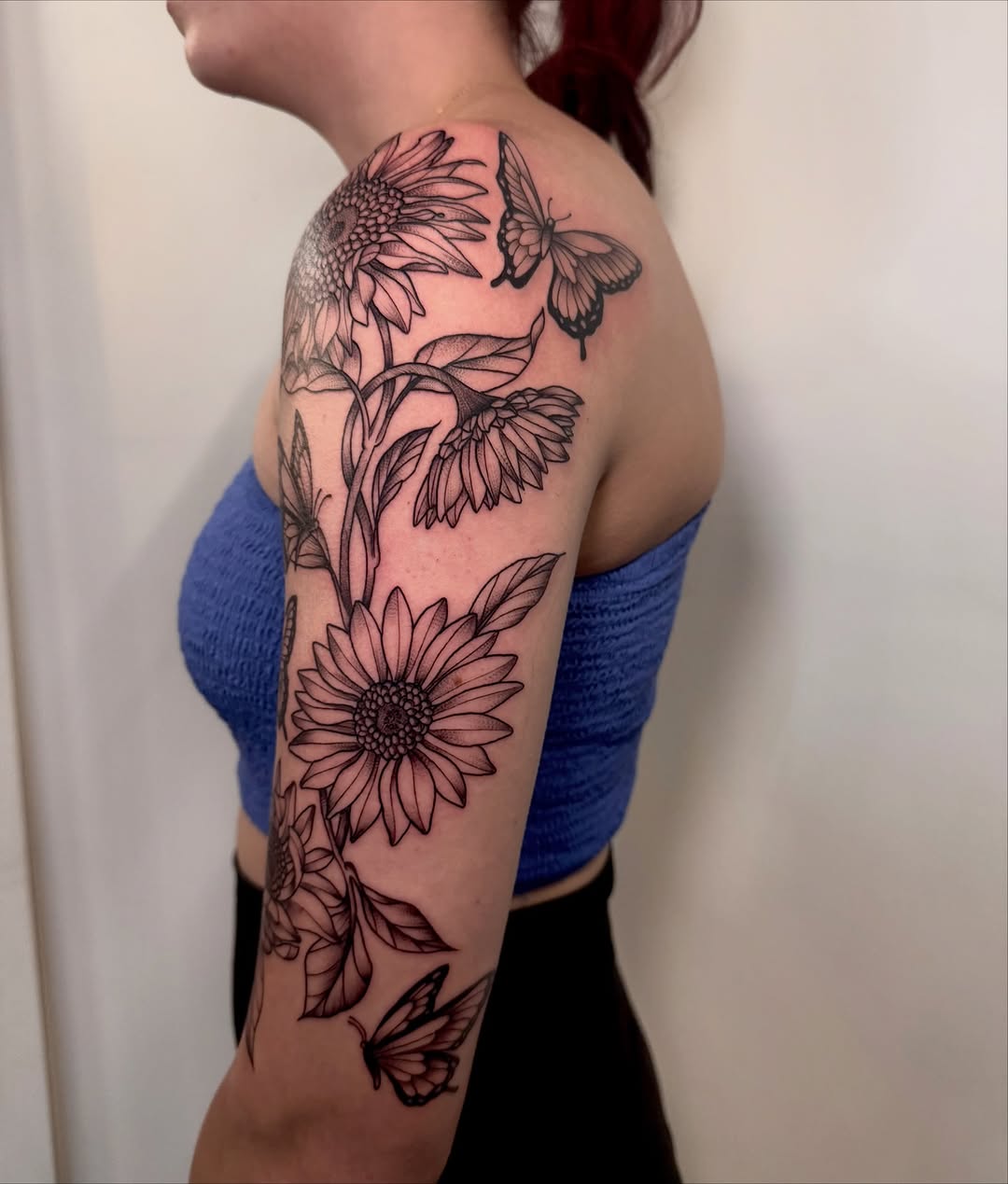 Tattoo by @gailtattoos — fine_line, black_and_grey