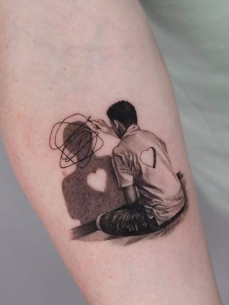Tattoo by @romanova.skinart — black_and_grey, realism