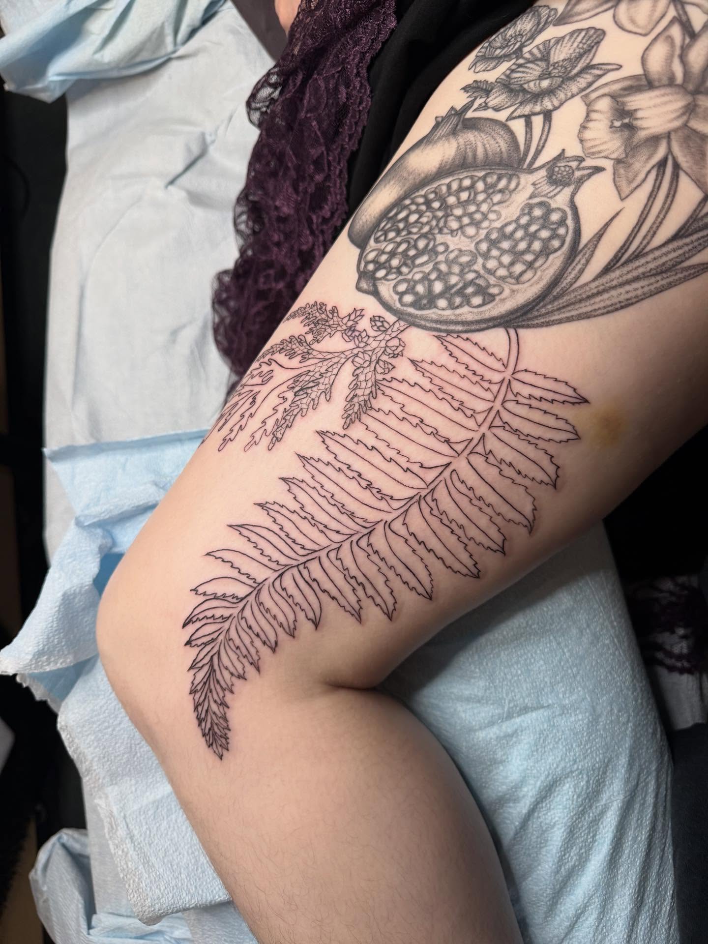 Tattoo by @promethearising — black_and_grey