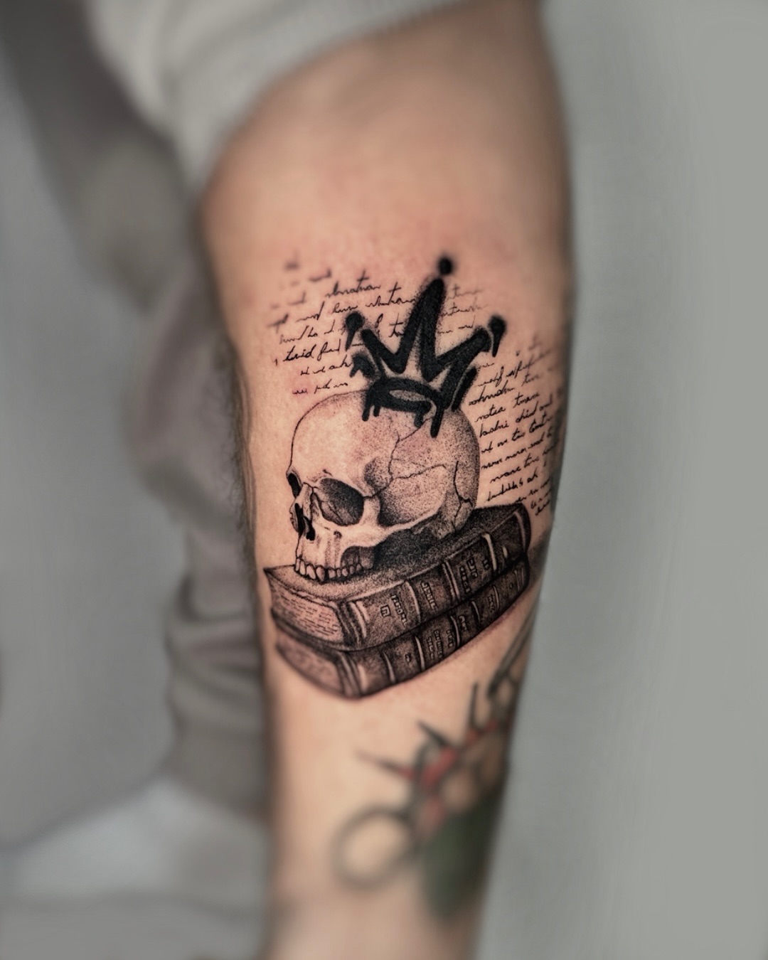 Tattoo by @maaru.tattoo — black_and_grey, realism