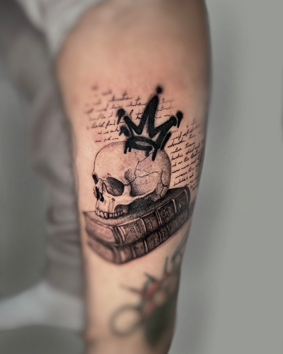 Tattoo by @maaru.tattoo — black_and_grey, realism