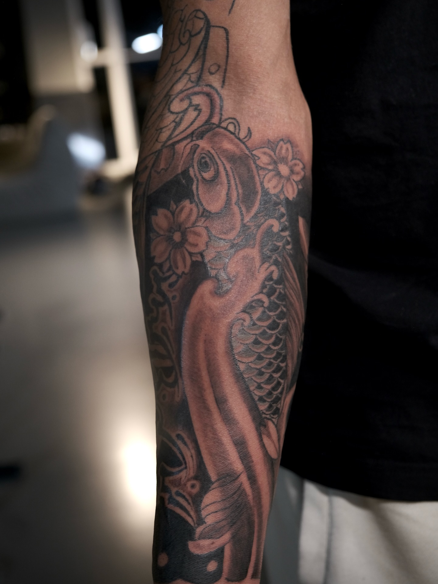 Tattoo by @gat_ink — black_and_grey