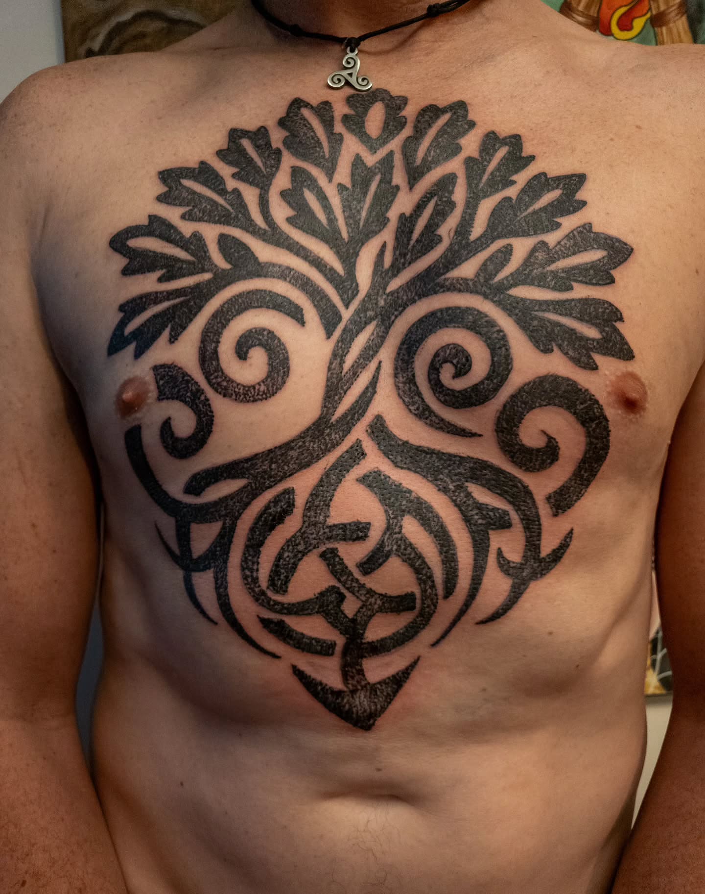 Tattoo by @jasonpellandtattoo — tribal