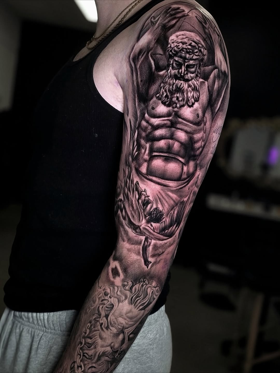 Tattoo by Kyle Noeyack, Saginaw