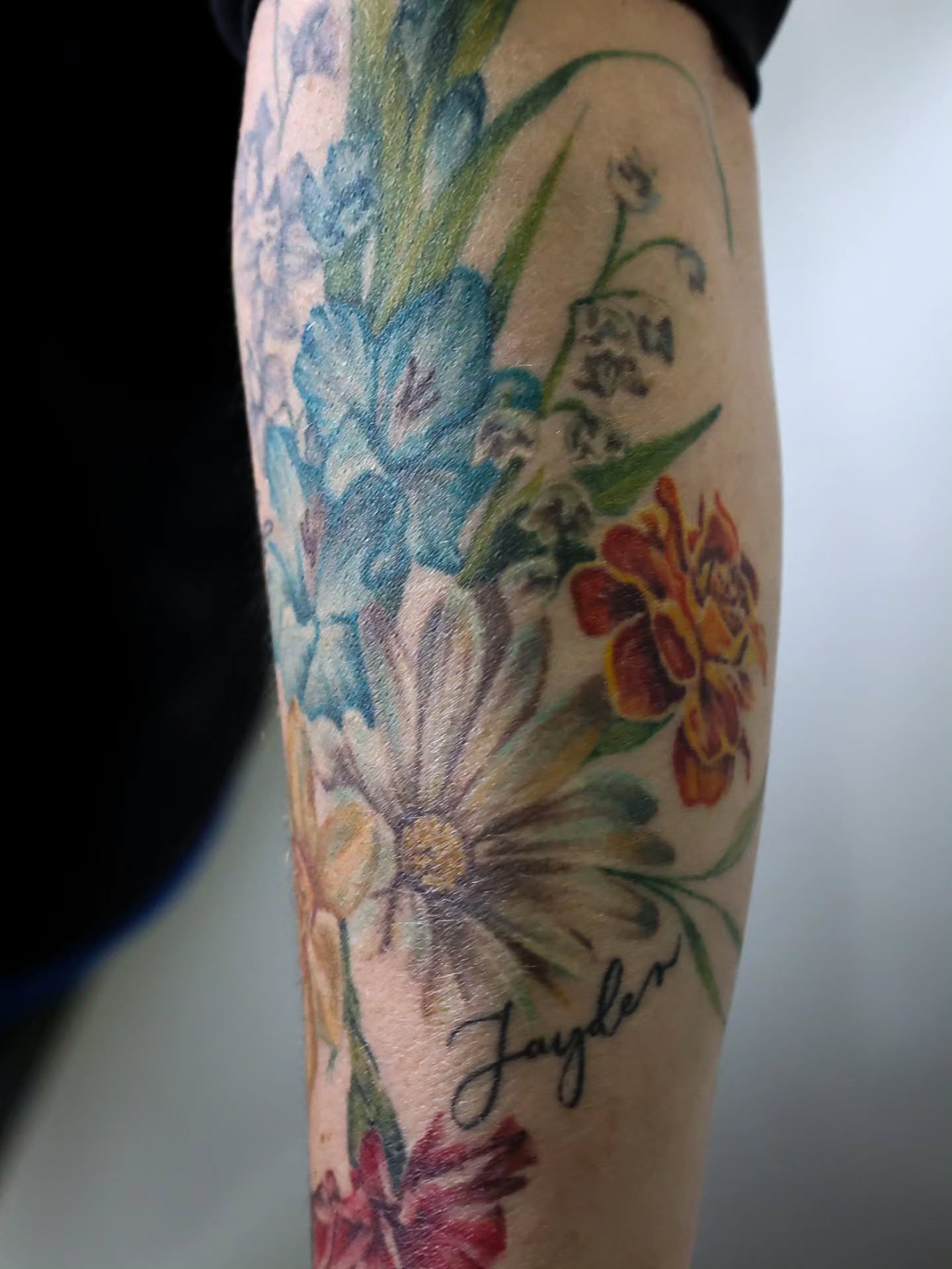 Tattoo by @kaileyjacob.tattoos — watercolor