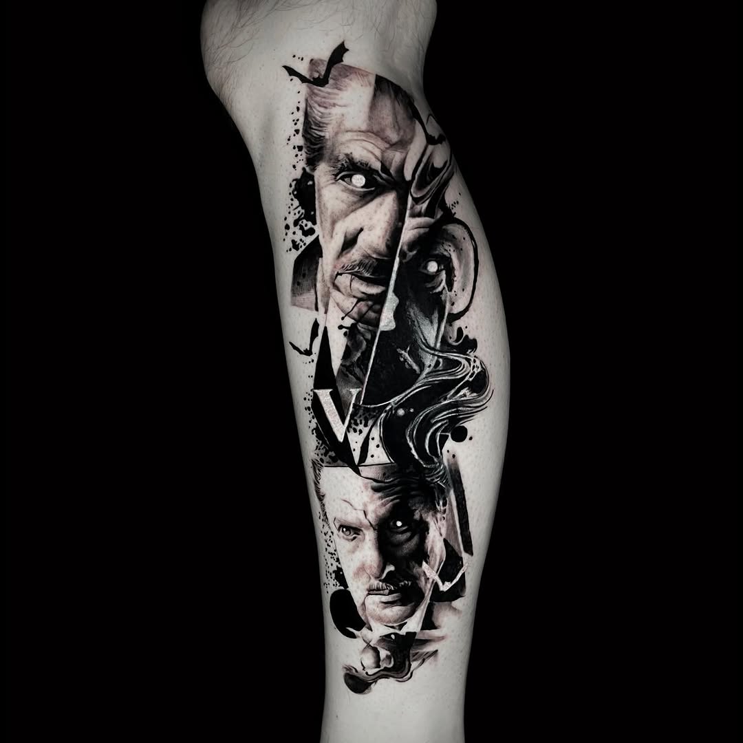 Tattoo by @nickjonestattoos — black_and_grey, realism