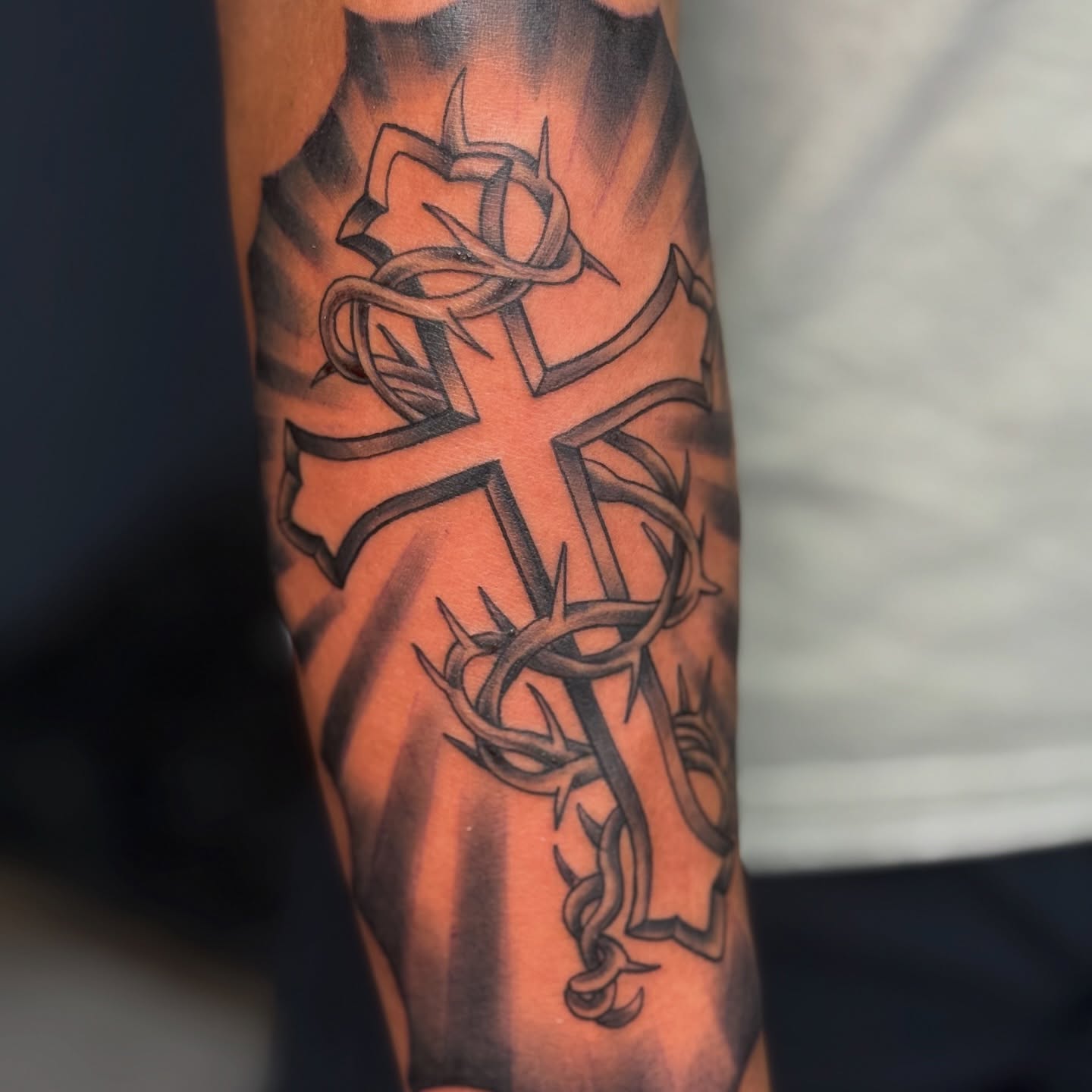 Tattoo by @kendyyl — black_and_grey