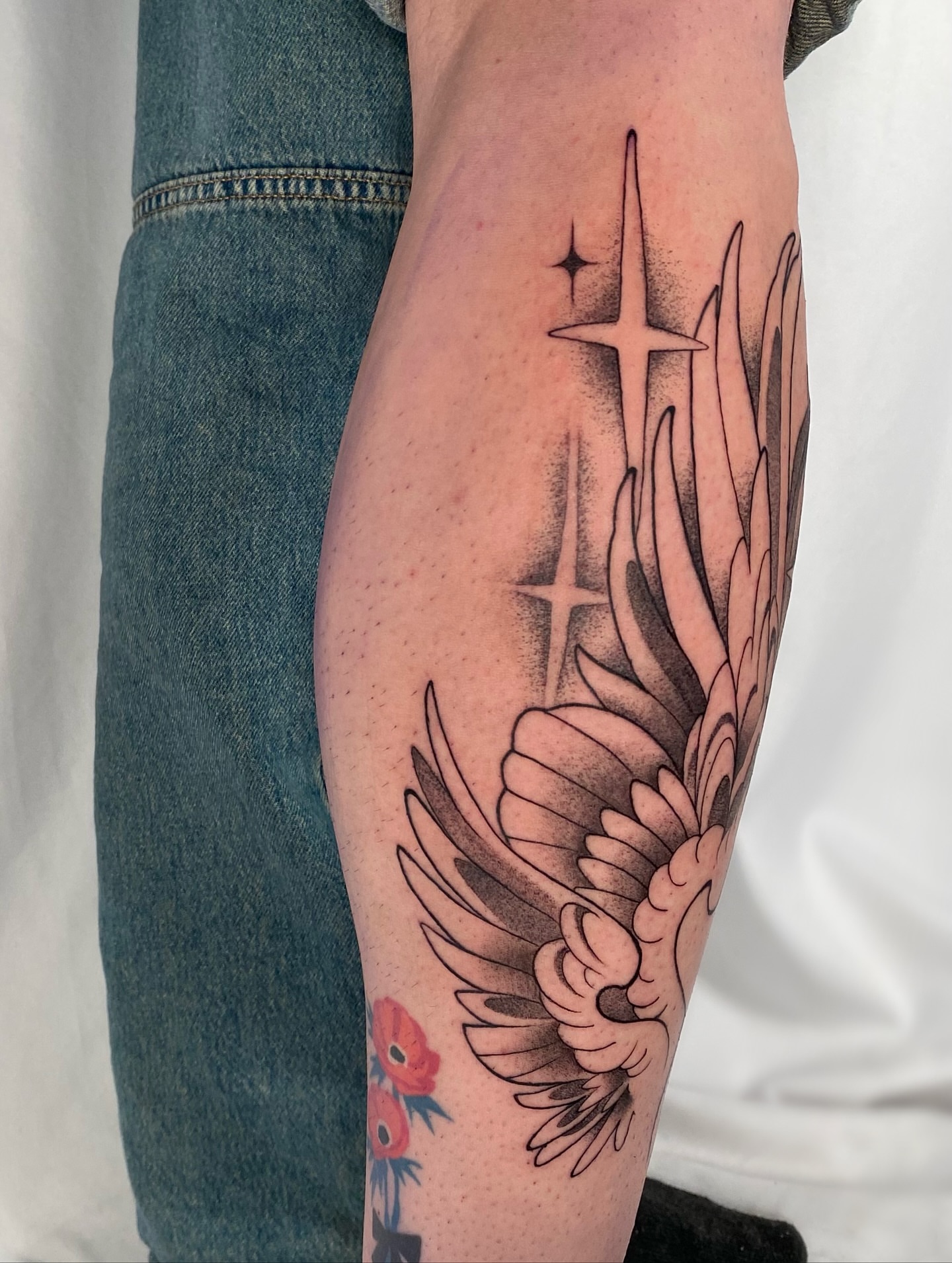 Tattoo by @sabbatma — dotwork, black_and_grey