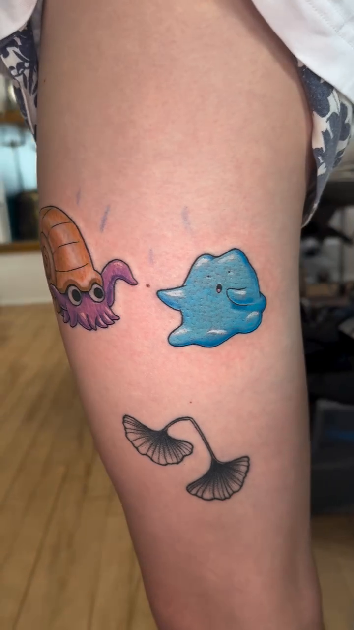 Tattoo by @jenniweer — anime