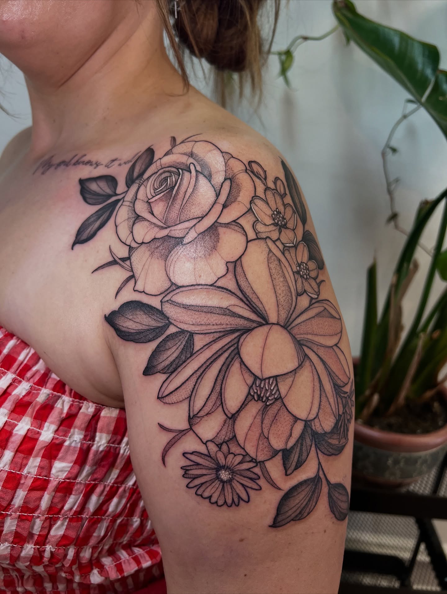 Tattoo by @hotmessnation — black_and_grey, realism