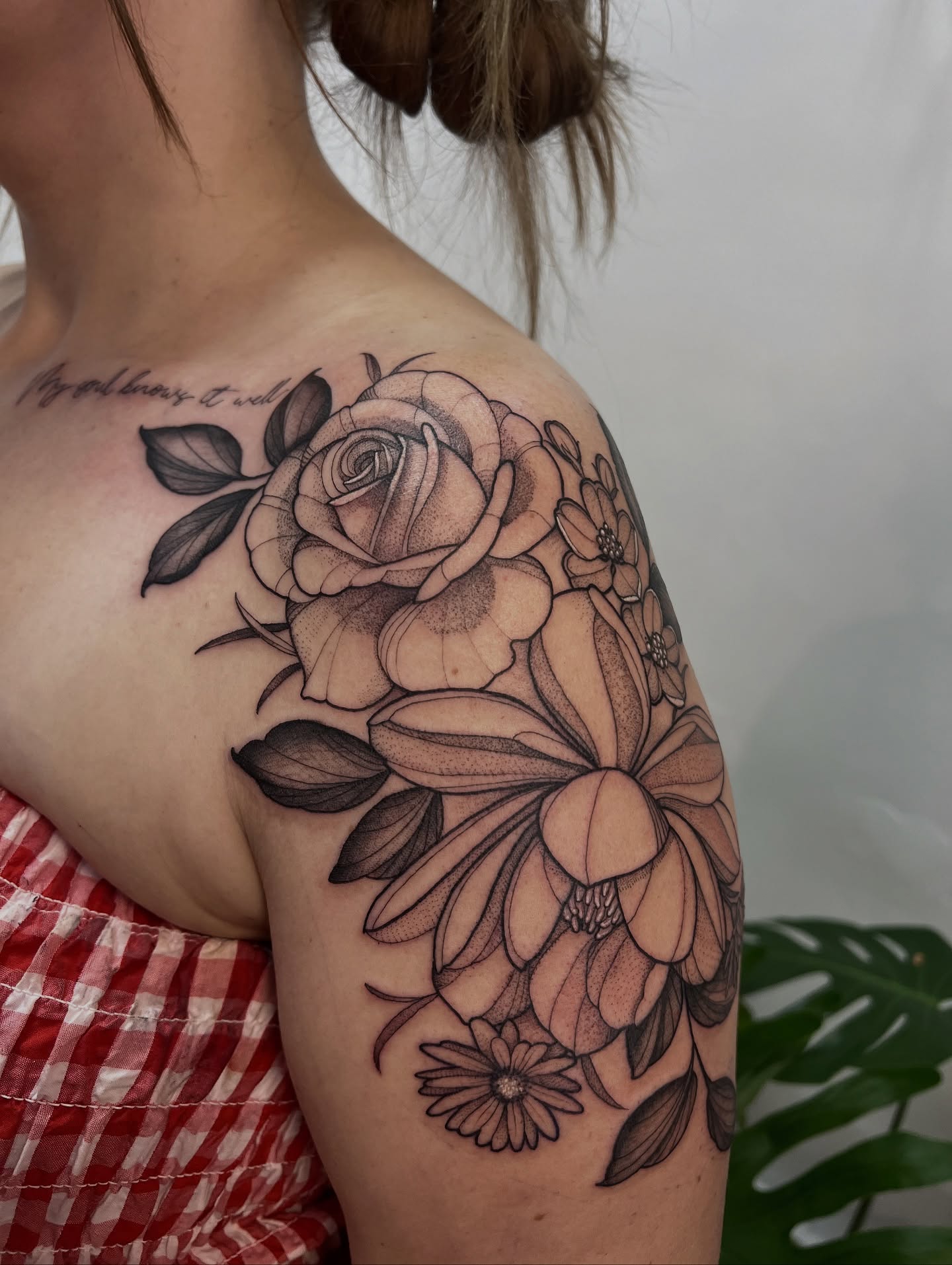 Tattoo by @hotmessnation — black_and_grey, realism