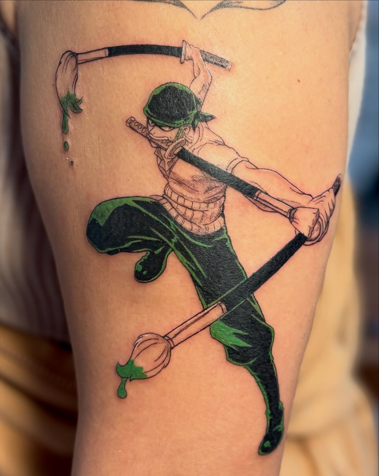 Tattoo by @neciatattoo — anime