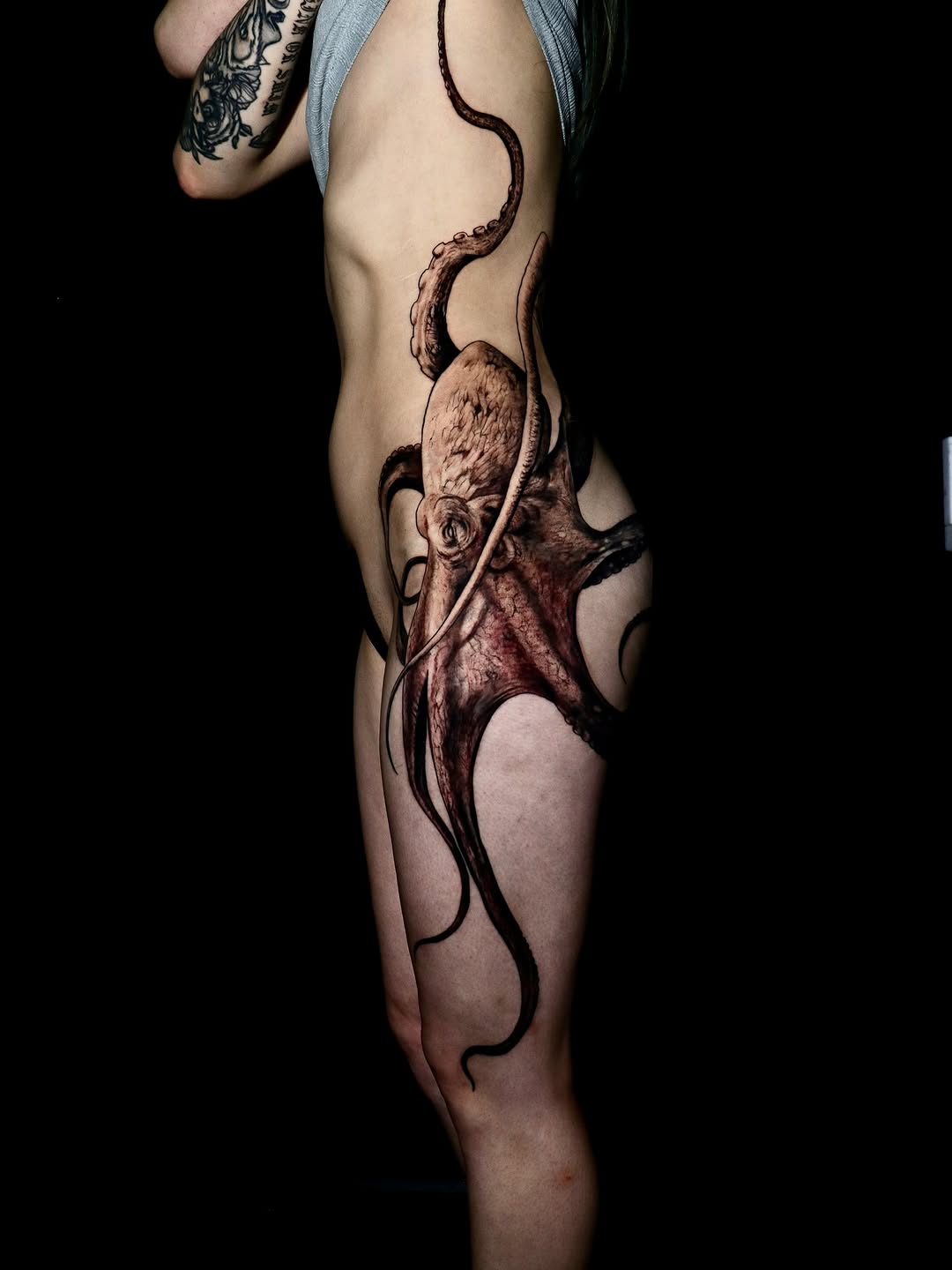 Tattoo by @fer703 — realism, black_and_grey