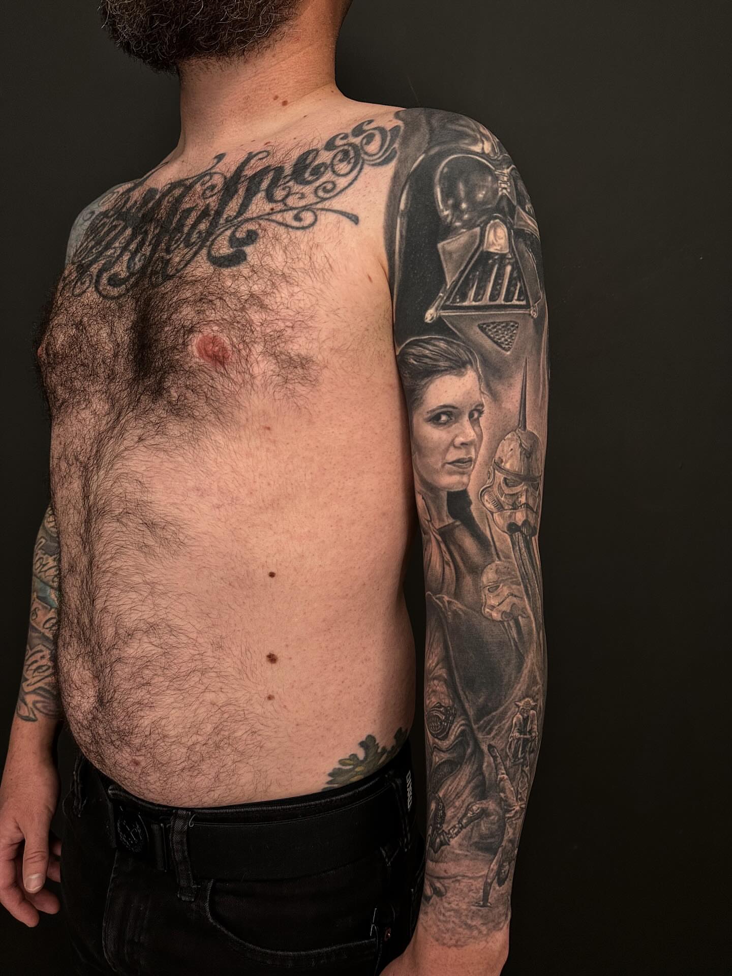 Tattoo by @maximiliantattoo — black_and_grey, realism