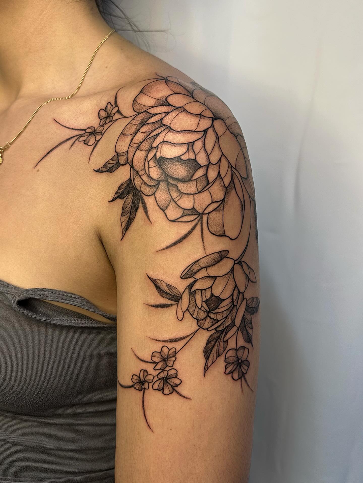 Tattoo by @margsmagic — black_and_grey, realism