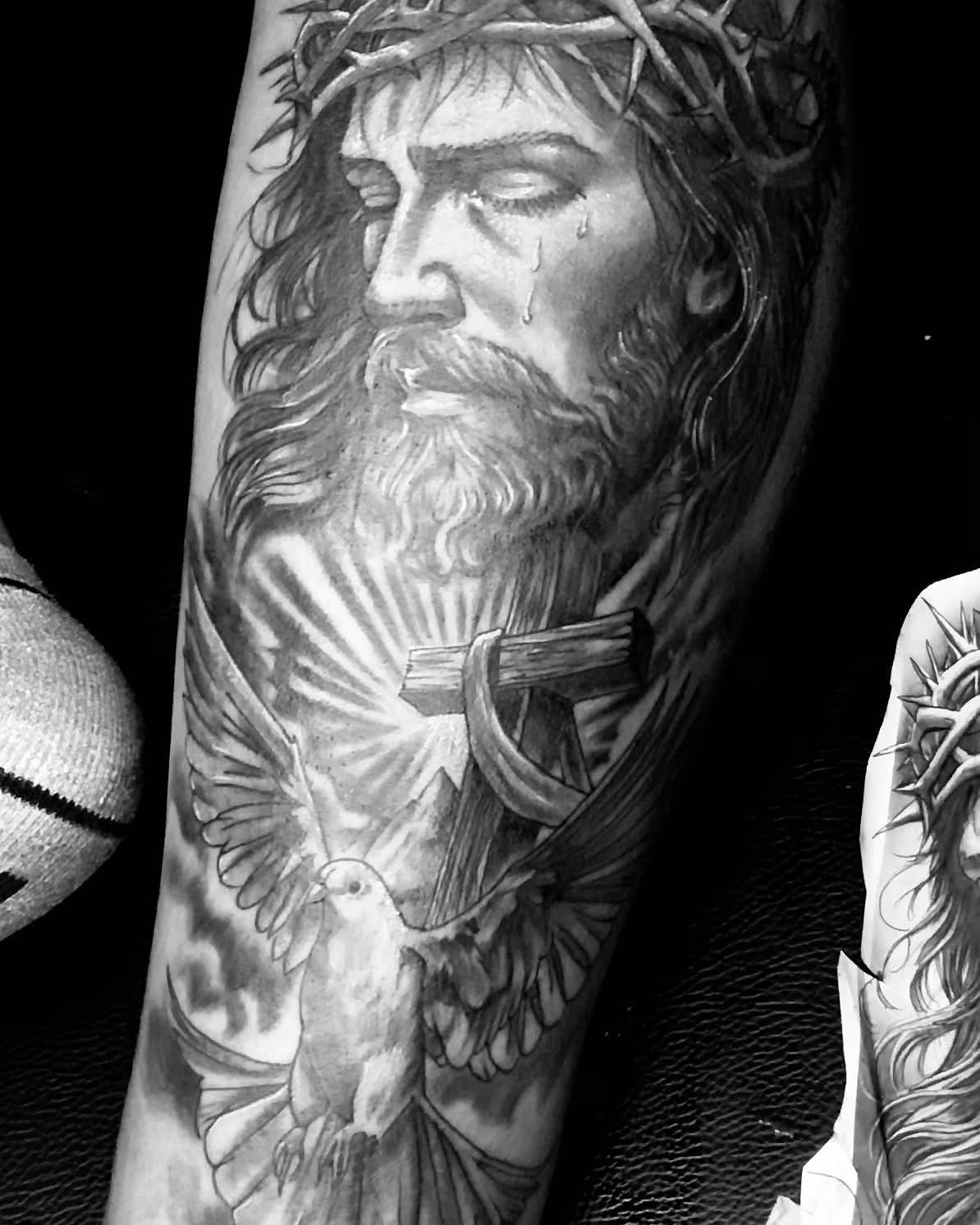 Tattoo by @gotha_chiquitraca — realism, black_and_grey