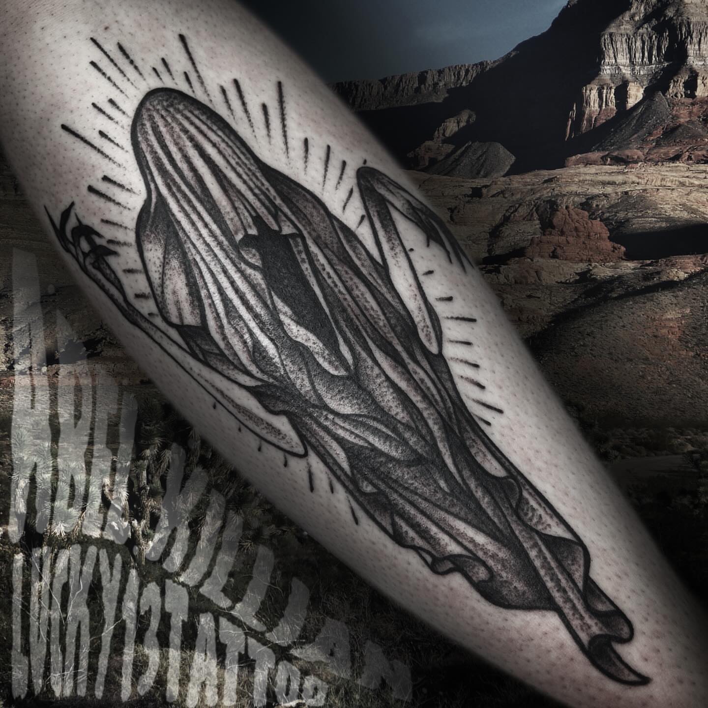 Tattoo by @tattooabel — dotwork