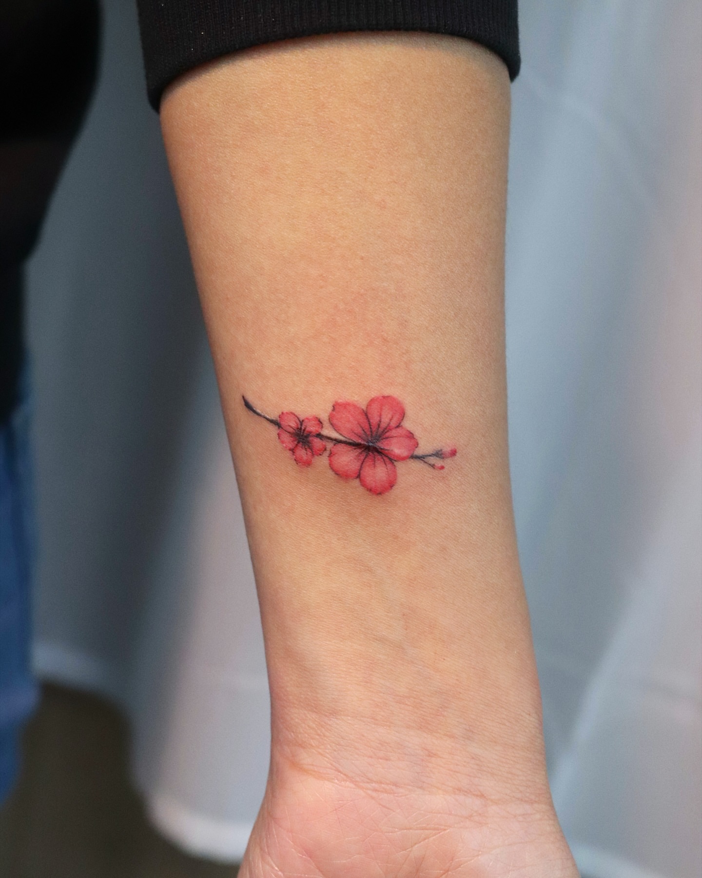 Tattoo by @kallo_tt — watercolor