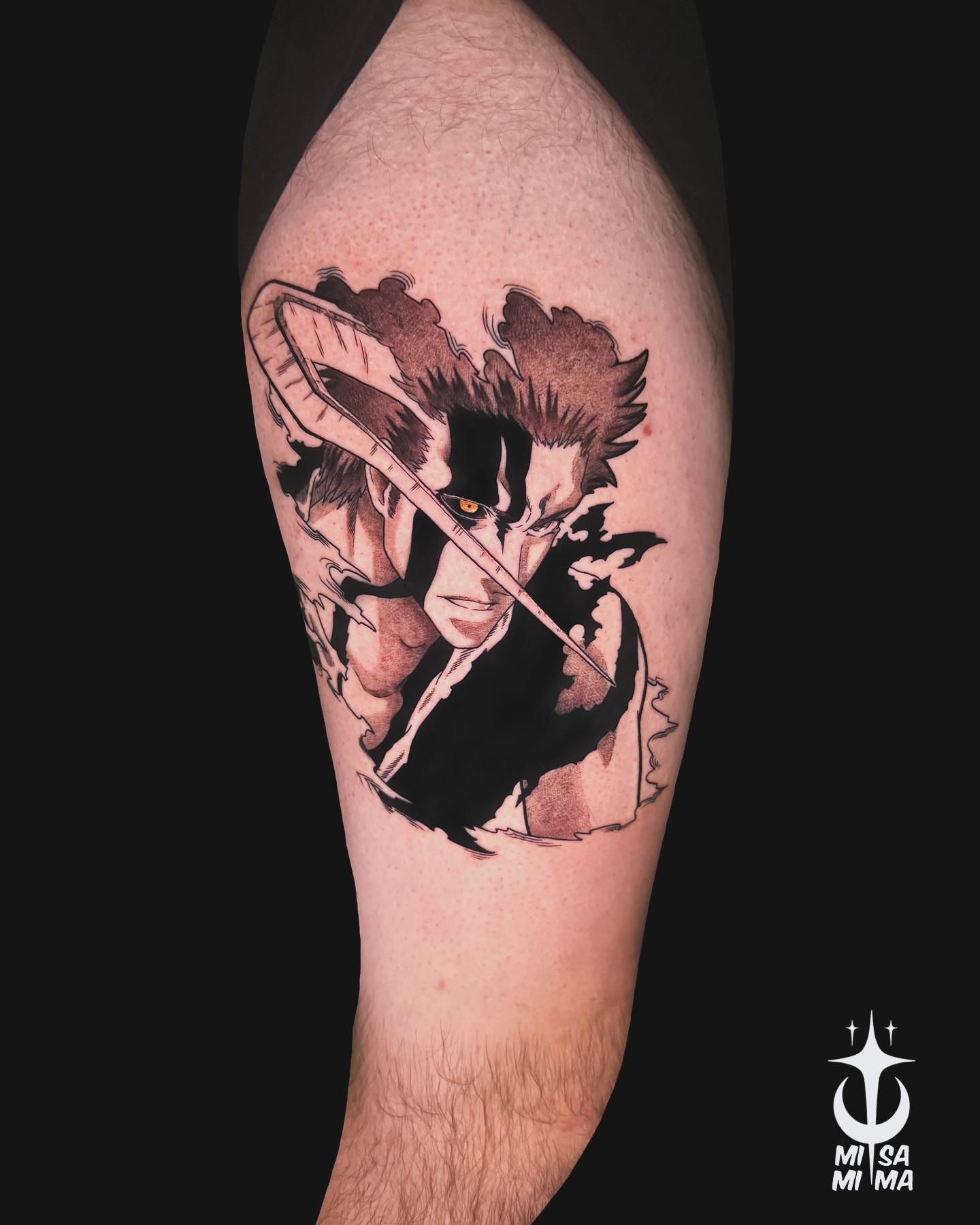 Tattoo by @mimi_sama.tattoo β anime, realism