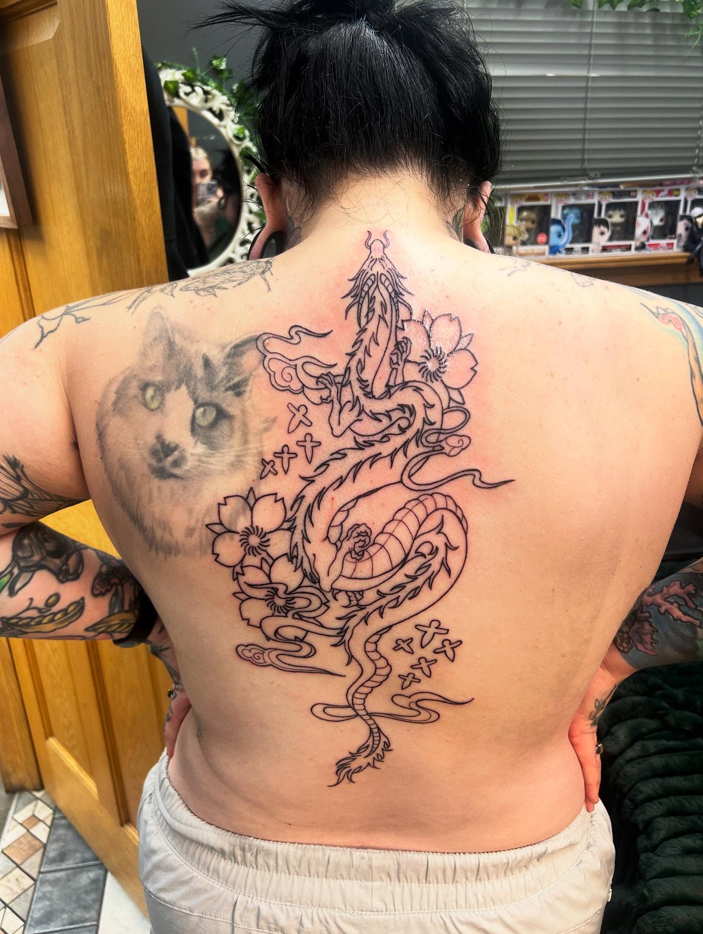 Tattoo by @maddiedoestattoos — black_and_grey, realism