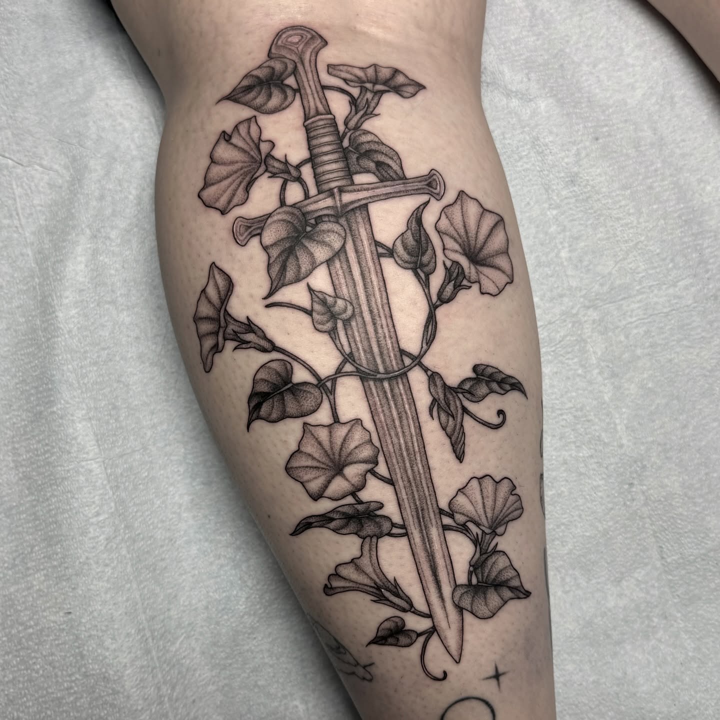 Tattoo by @daniallentattoo — black_and_grey, realism