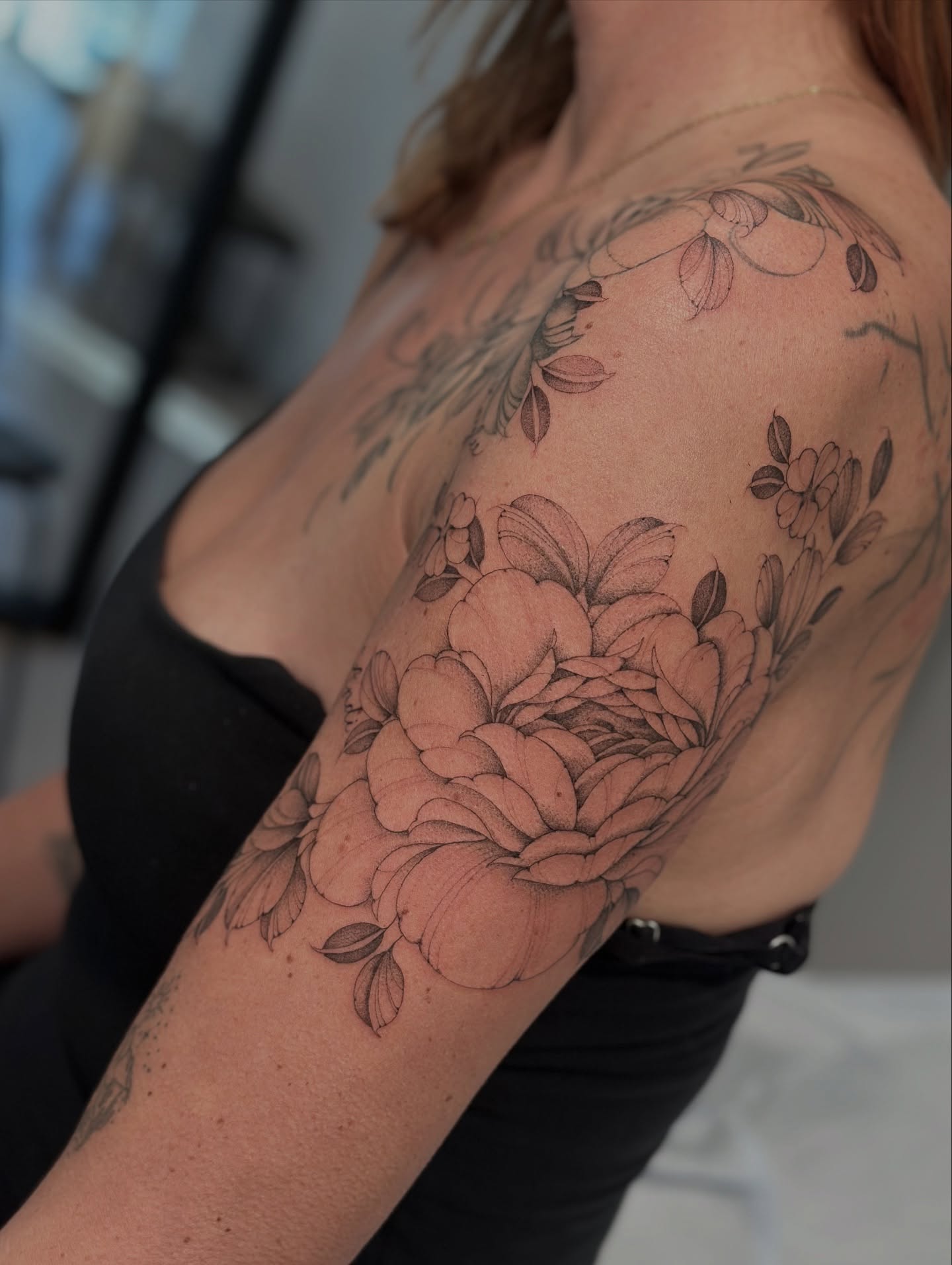 Tattoo by @michatattoos — black_and_grey