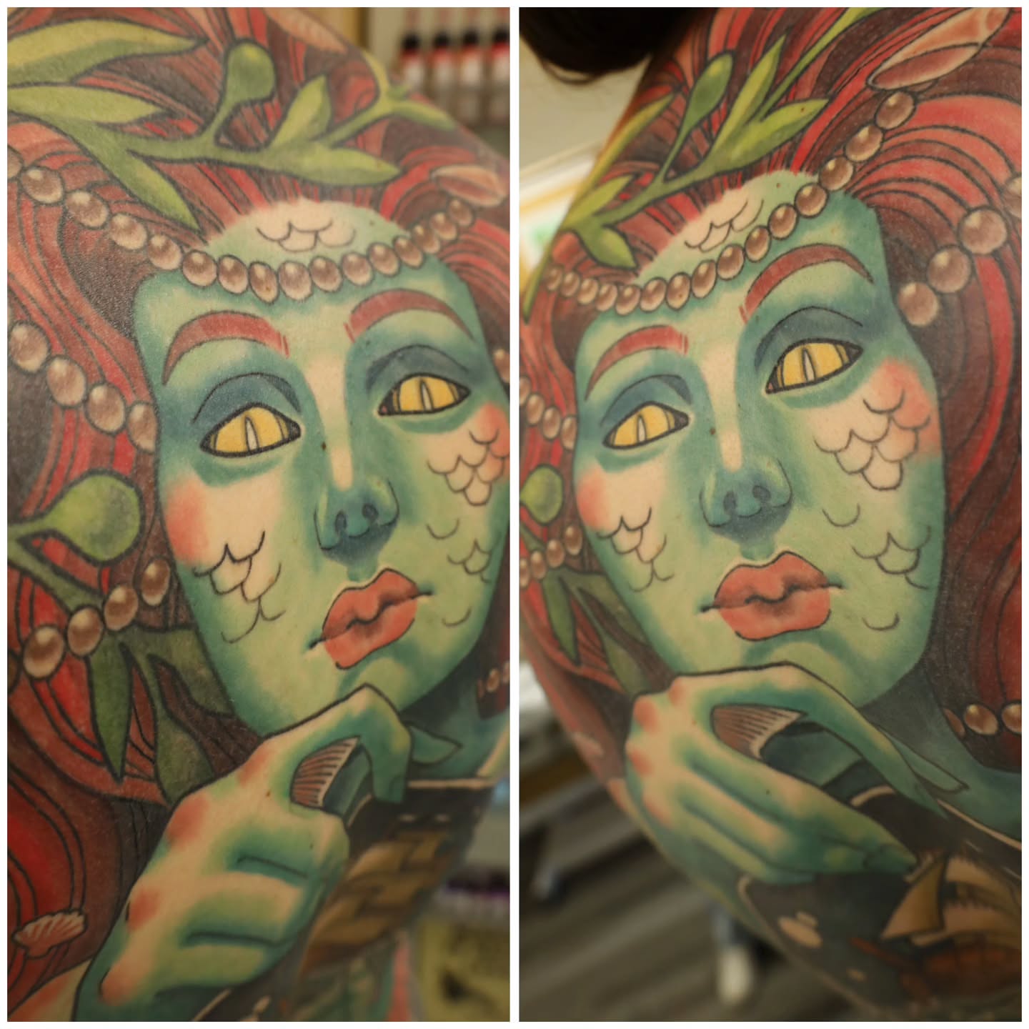 Tattoo by @catsclawtattoo — american_traditional